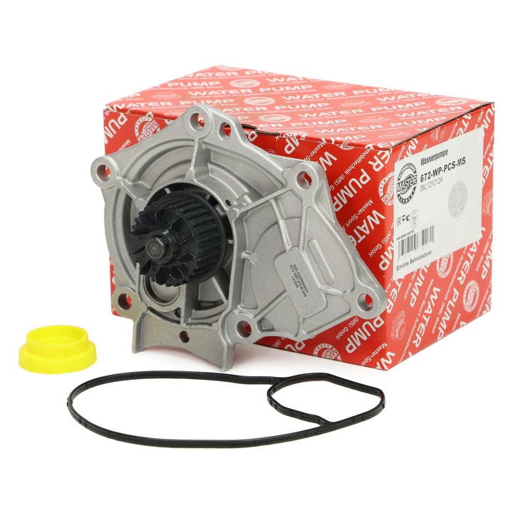 Vízpumpa Master-Sport, kompatibilis Audi A1, A3, A4, A5, A6, A7, A8, Cupra, Porsche, Seat, Skoda, VW modellekkel, 29 foggal, tömítésekkel és csavarokkal.