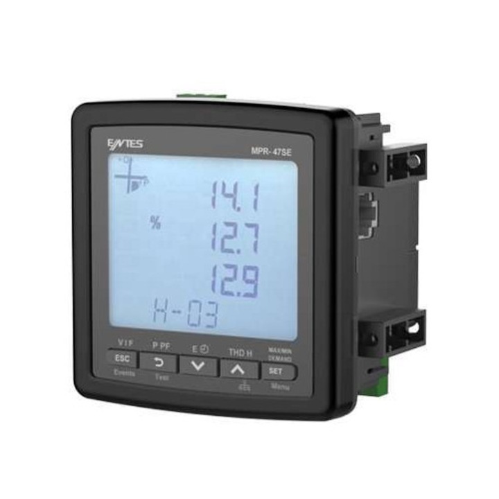 Analizor rețea ENTES M4128, 9999 valori măsurate, 96x96x45mm, alimentare la rețea