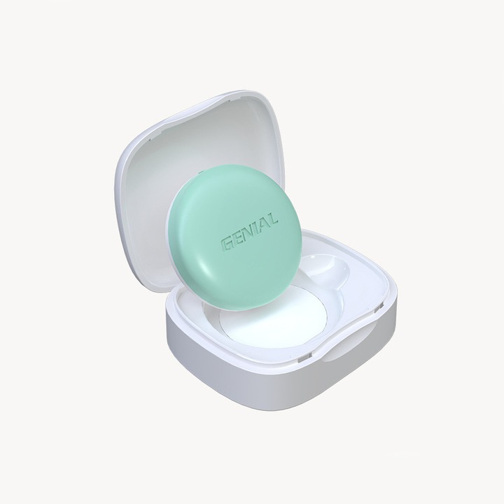 Termometru dinamic, aplicatie de conectare Bluetooth, distanta de transmisie 10 m, monitorizare in timp real, baterie DC3,0 V, clasa de protectie impotriva prafului si apei IP22, greutate 33 g