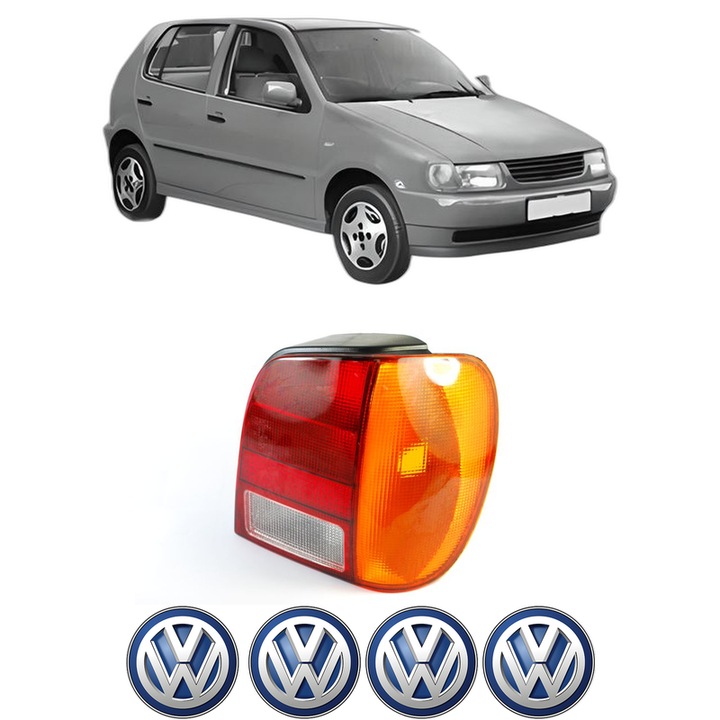 Lampa Stop Spate Dreapta Volkswagen POLO III (6N1) din 1994-1999, Auto, DEPO, 4x Stickere auto cu Volkswagen
