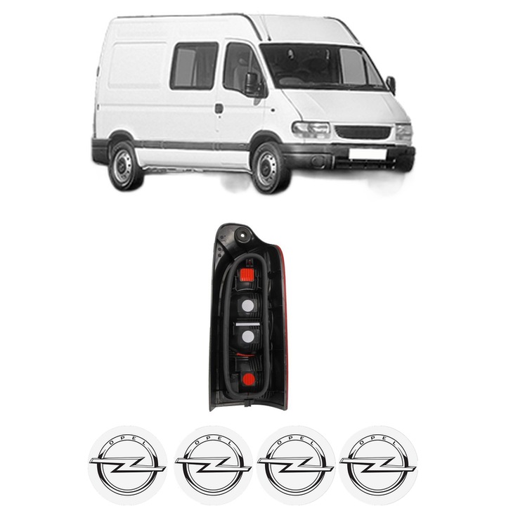 Lampa Stop Spate Stanga OPEL MOVANO A Van (X70) din 2000-2003, Auto, TYC, 4x Stickere auto cu OPEL