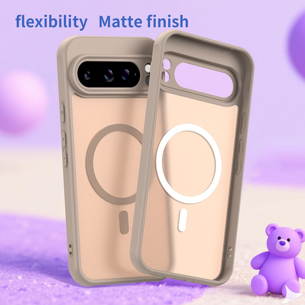 Husa pentru Google Pixel 10 Pro XL, HaloFrost II, protectie avansata, finisaj mat, Gold