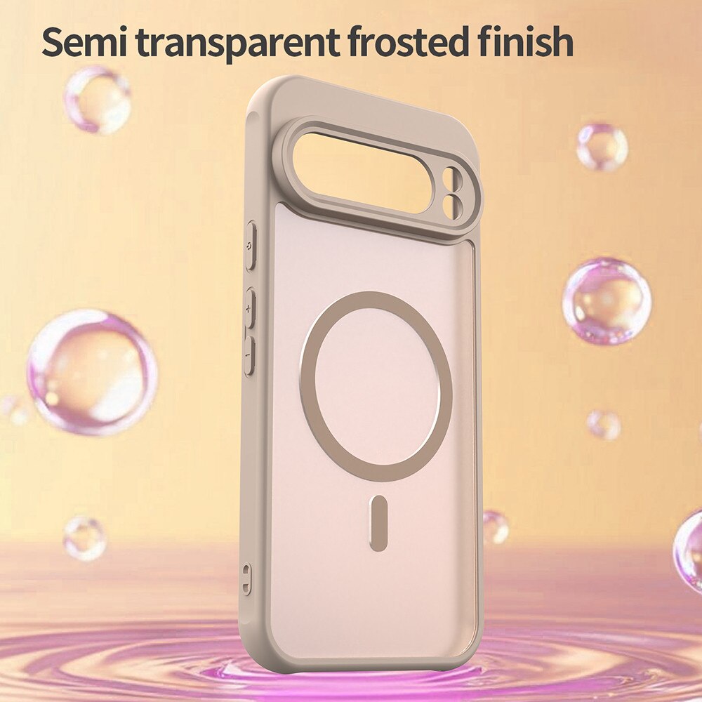 Husa pentru Google Pixel 10 Pro XL, HaloFrost II, protectie avansata, finisaj mat, Gold