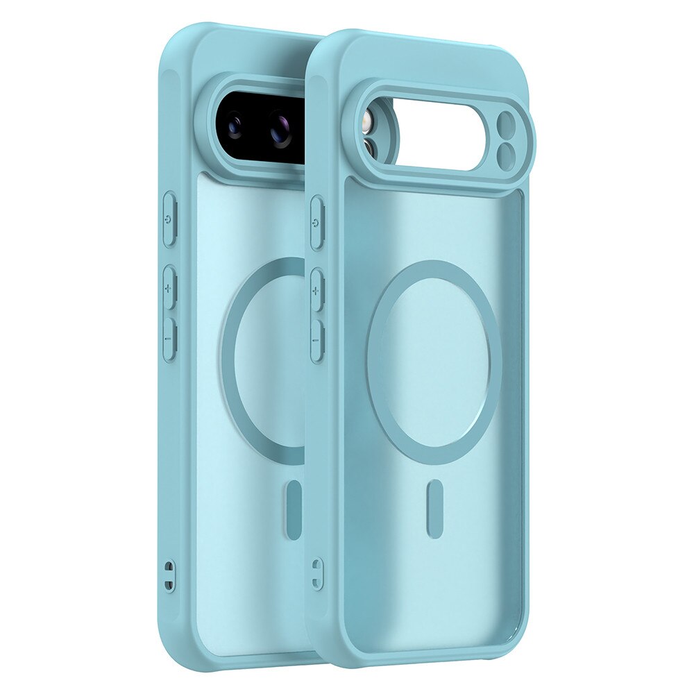 Husa pentru Google Pixel 10 Pro XL, SKYDDAR INNOVATION, HaloFrost MagSafe II, Antisoc, set cu sticker, Verde menta