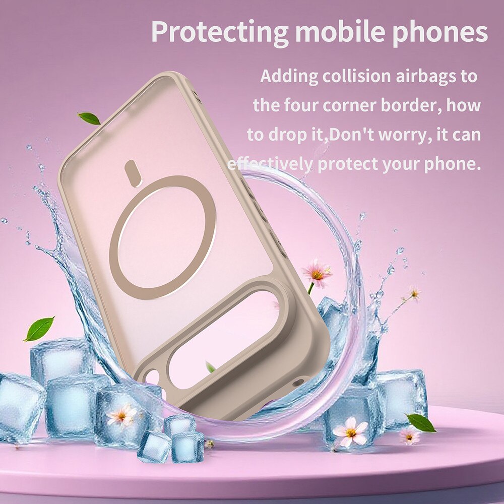 Husa pentru Google Pixel 10 Pro XL, HaloFrost II, protectie avansata, finisaj mat, Gold