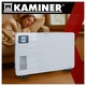 Convector electric economic Ziflo Kaminer 26402 cu control WiFi și telecomandă, 2300W
