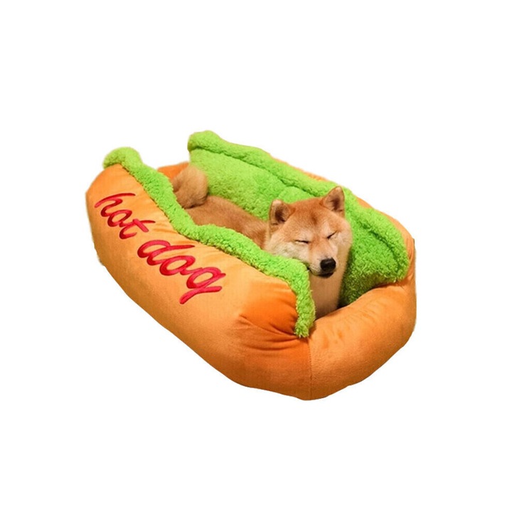 Culcus pentru animale, Bonnie, HotDog, 59x50x23cm