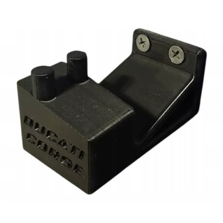 MoranQ LEGO Ducati Panigale V4R modell tartó, fekete, falra szerelhető