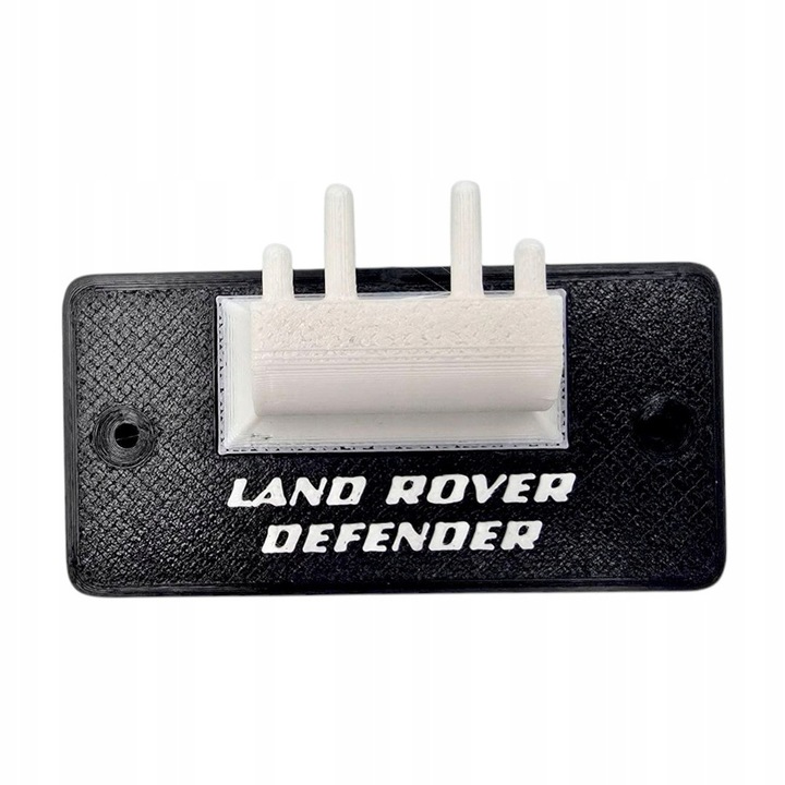 MoranQ LEGO Land Rover Defender modell tartó, műanyag, fekete, falra szerelhető