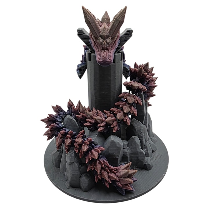 Фигурина Дракон Кристал, MoranQ, дъга