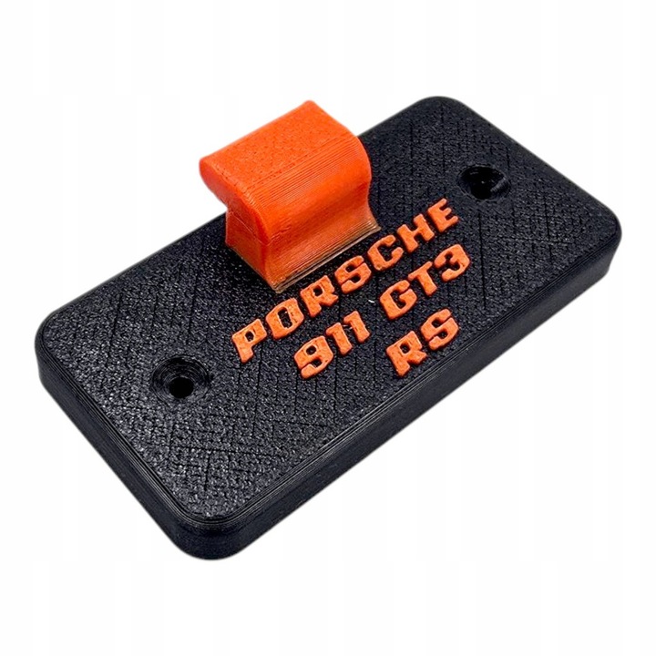 Fali tartó LEGO Porsche 911 GT3 RS modellhez, MoranQ, műanyag, fekete