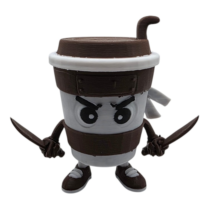 Figurina Cappuccino Assassino, MoranQ, 10cm, többszínű