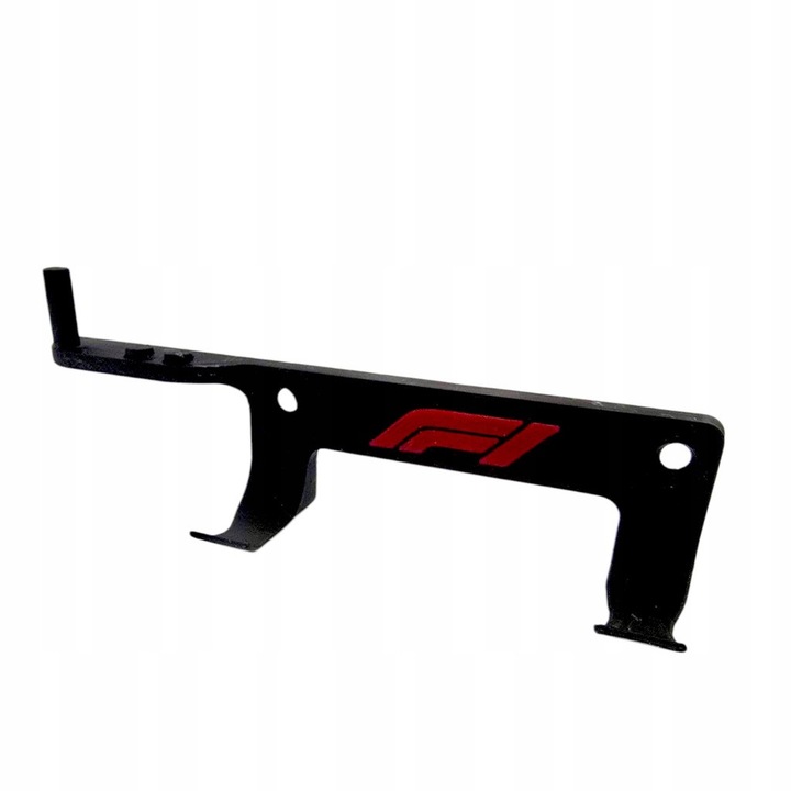 Fali tartó LEGO Speed Champions F1-hez, PLA+, fekete, könnyű felszerelés