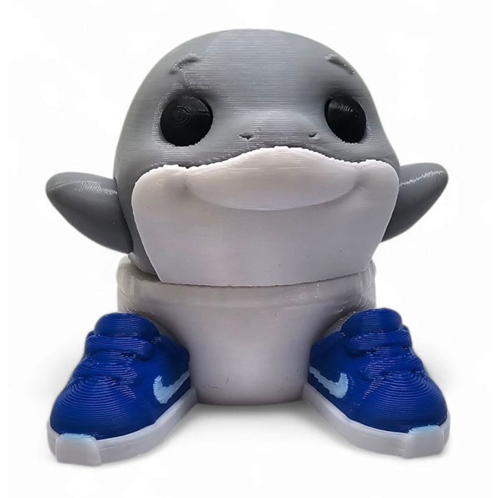 Figurina MoranQ TRALALERO TRALALALA, 8x14cm, többszínű, új