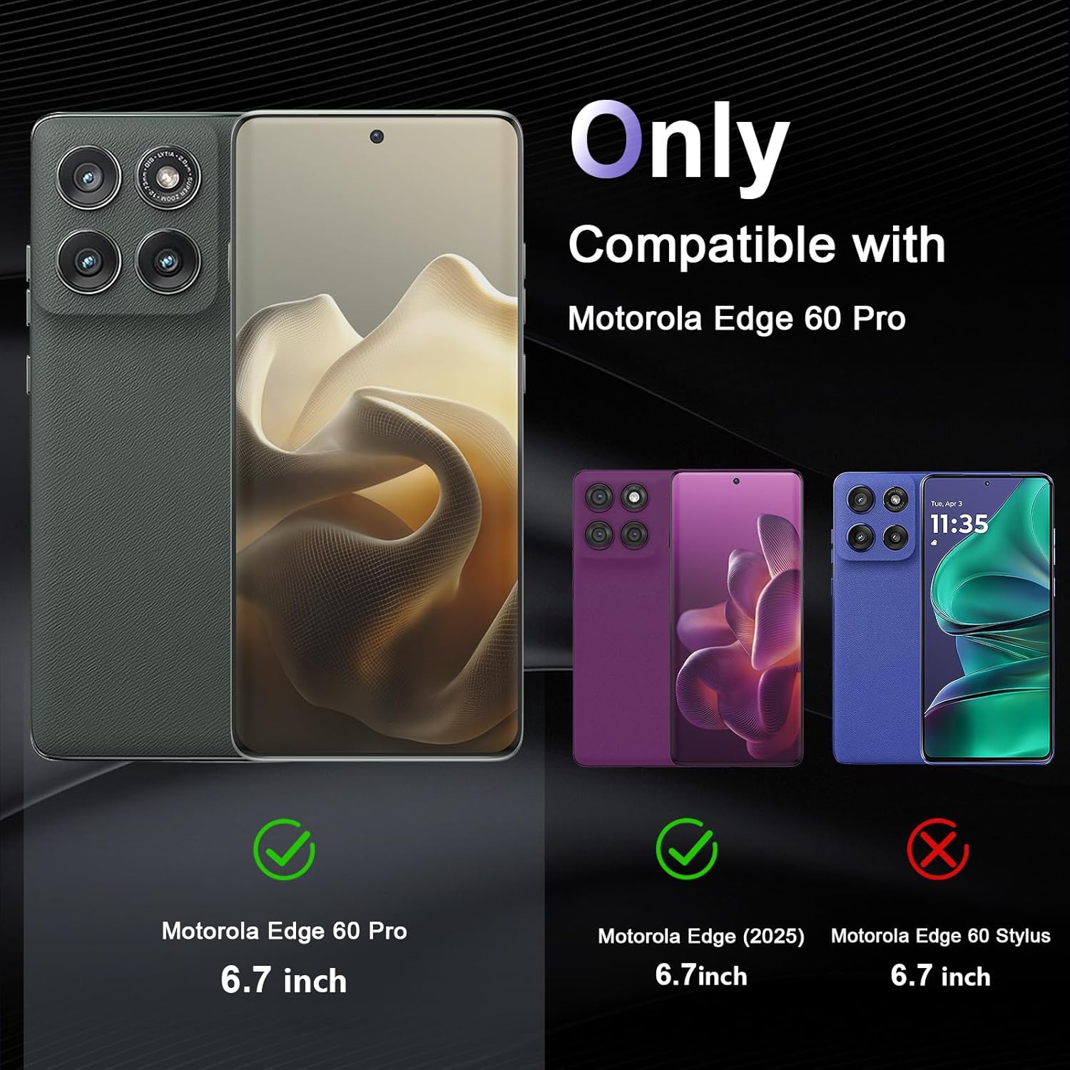 BestCase® Husa Clear Silicon pentru Motorola Edge 60 Pro, Transparent