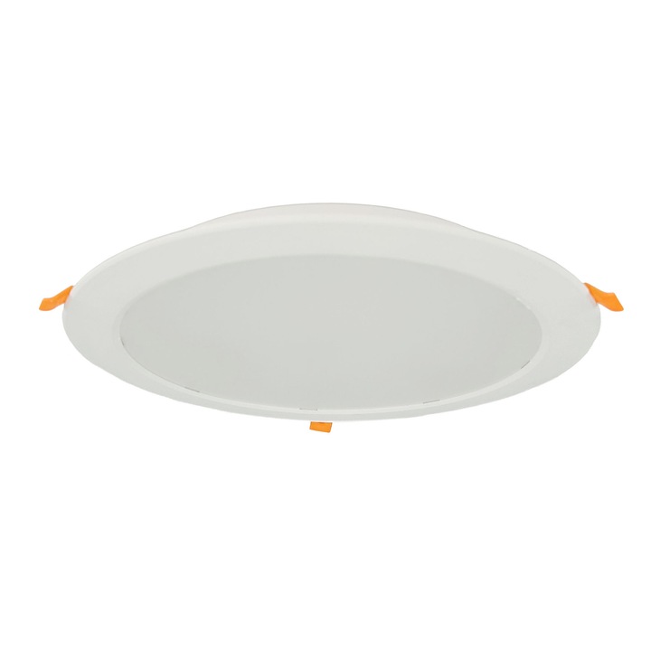 Corp de iluminat LED incastrat ALEXIS 30W 3000lm IP20 CCT rotund alb, HOROZ