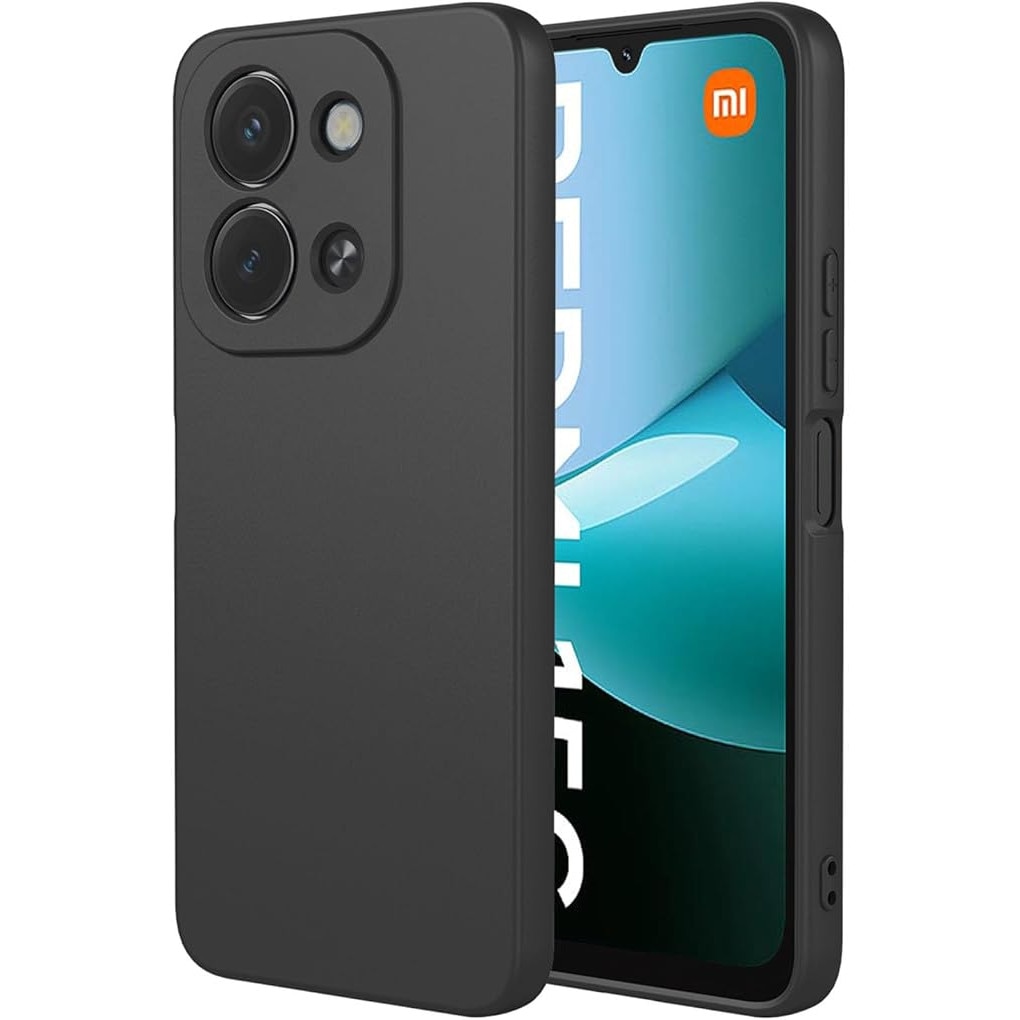 BestCase® Husa pentru Xiaomi Redmi 15C ( 173 MM ) silicon Ultra Slim, Negru mat