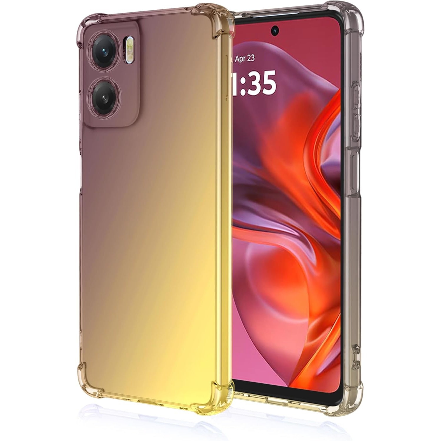 BestCase® Husa Anti Shock Pentru Motorola Moto G06, Reinforced 4 Corners, Transparent