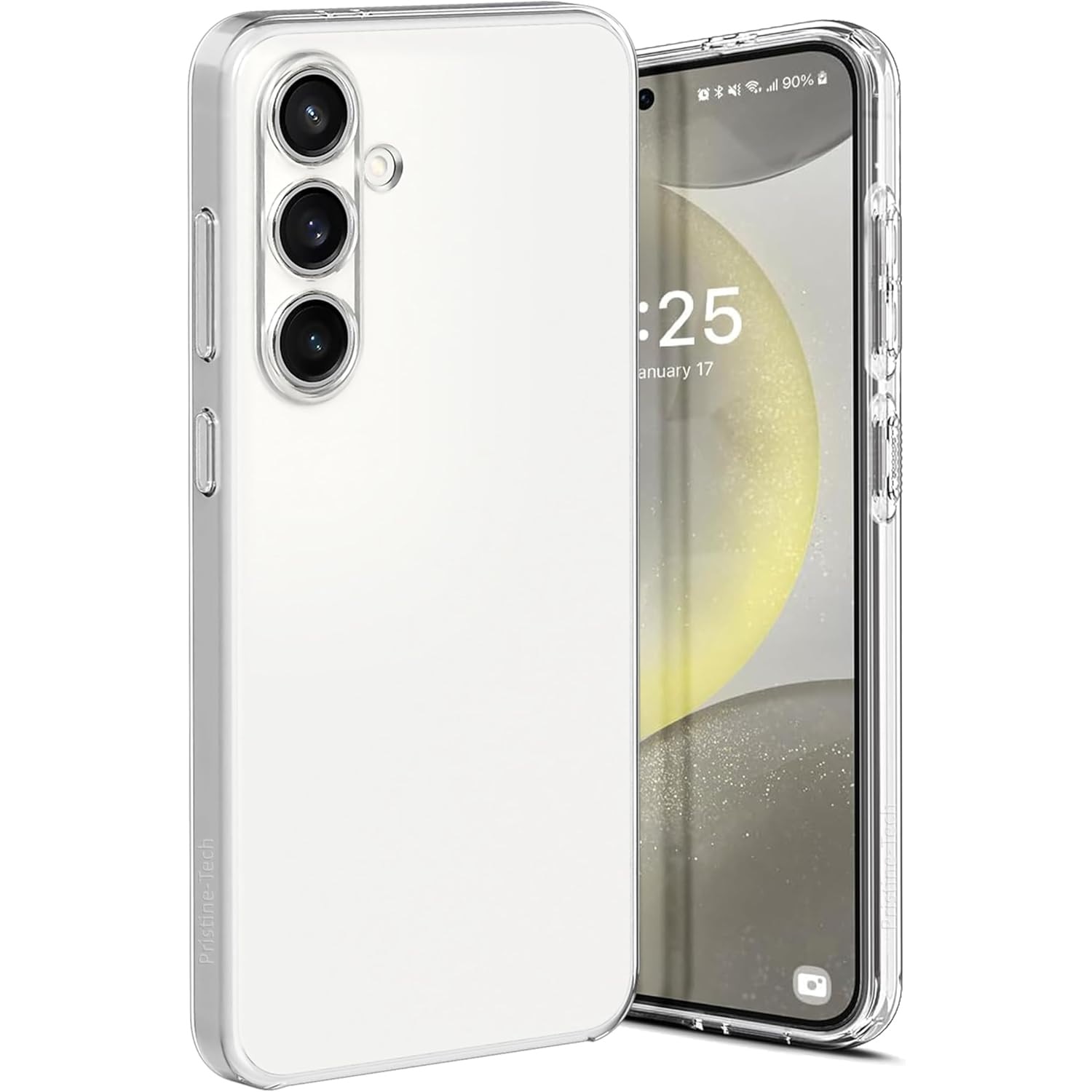 BestCase® Husa Clear Silicon pentru Samsung Galaxy S25 FE, Transparent