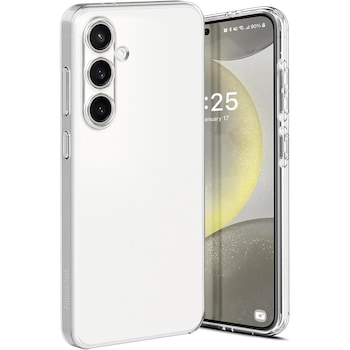 BestCase® Husa Clear Silicon pentru Samsung Galaxy S25 FE, Transparent