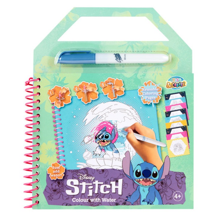 Picteaza cu apa, Stitch