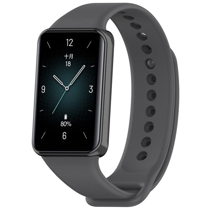 Szíj Honor Band 9-hez - Techsuit Watchband (W014) - Szürke