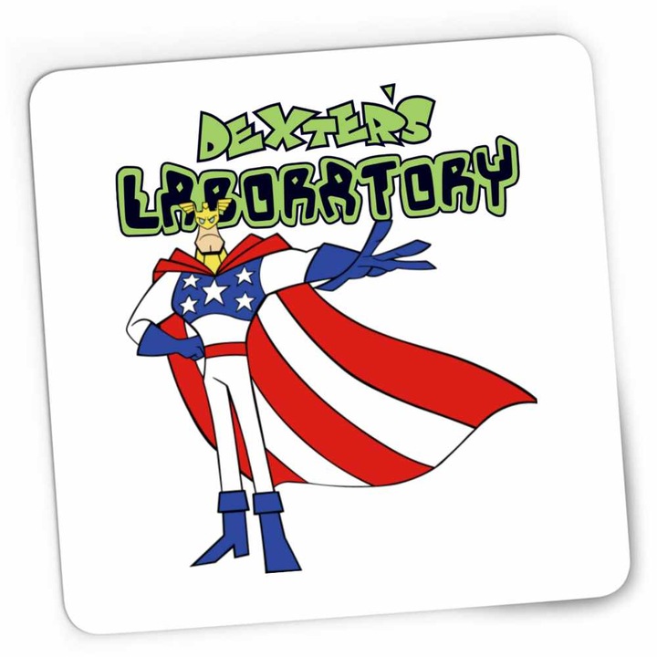 Gaming egérpad Dexters Laboratory Major Glory Super Erou, 21x19cm