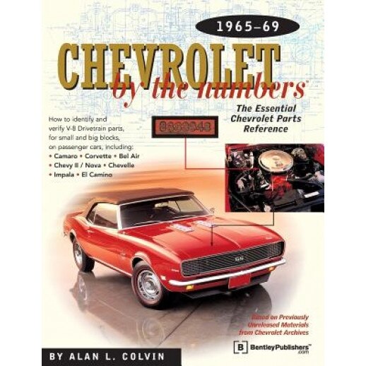 Chevrolet by the Numbers 1965-69: The Essential Chevrolet Parts Reference, Alan L. Colvin