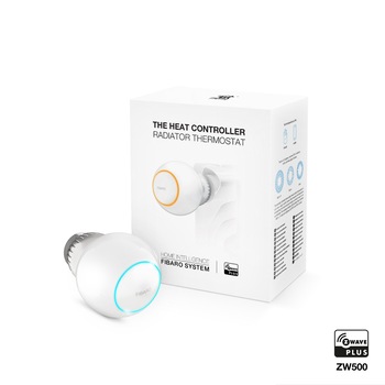 Cap termostatic inteligent de radiator FIBARO Heat Controller, Z-Wave Plus, cod FGT-001 ZW5 EU Cap termostatic inteligent de radiator FIBARO Heat Controller, Z-Wave Plus, cod FGT-001 ZW5 EU