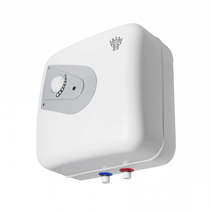 Boiler electric Bandini Q 12SP deasupra chiuvetei 1500W 230V, E.W.H. 12L, Italia alb