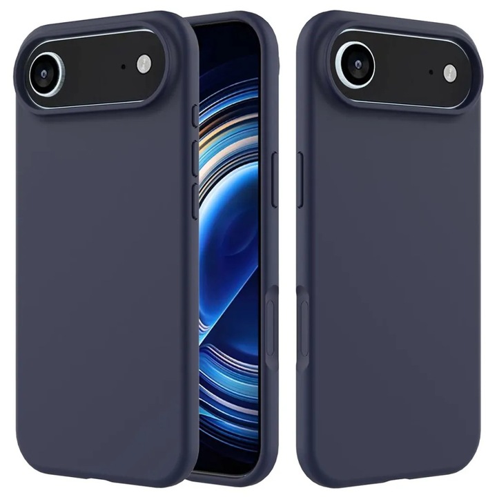BeSmart Iphone 17 air kompatibilis szilikon tok, sötétkék