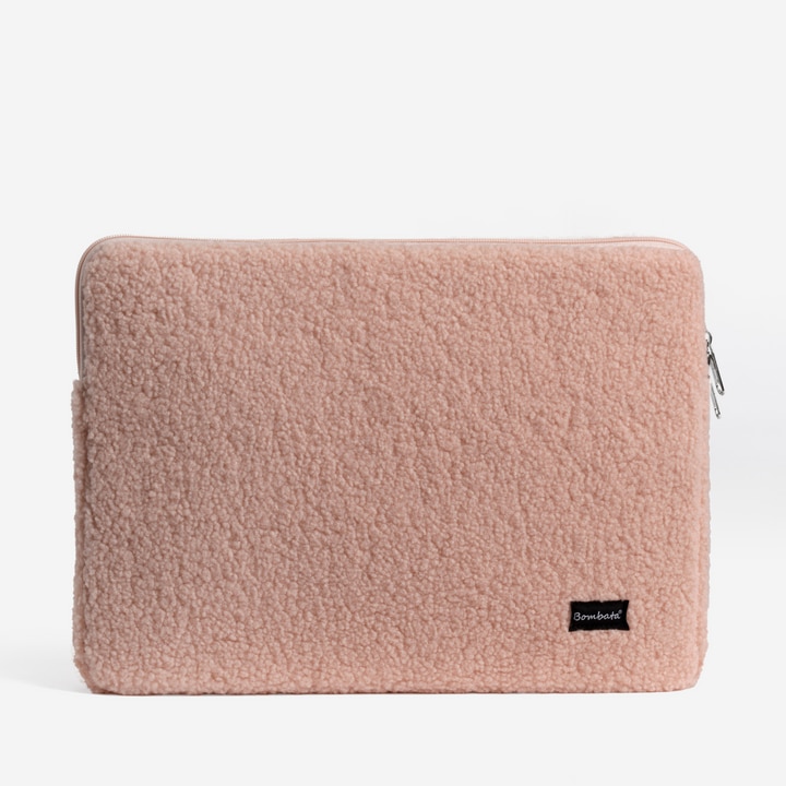 Husă laptop Bombata Sleeve Teddy 15 -16 inch, Roz