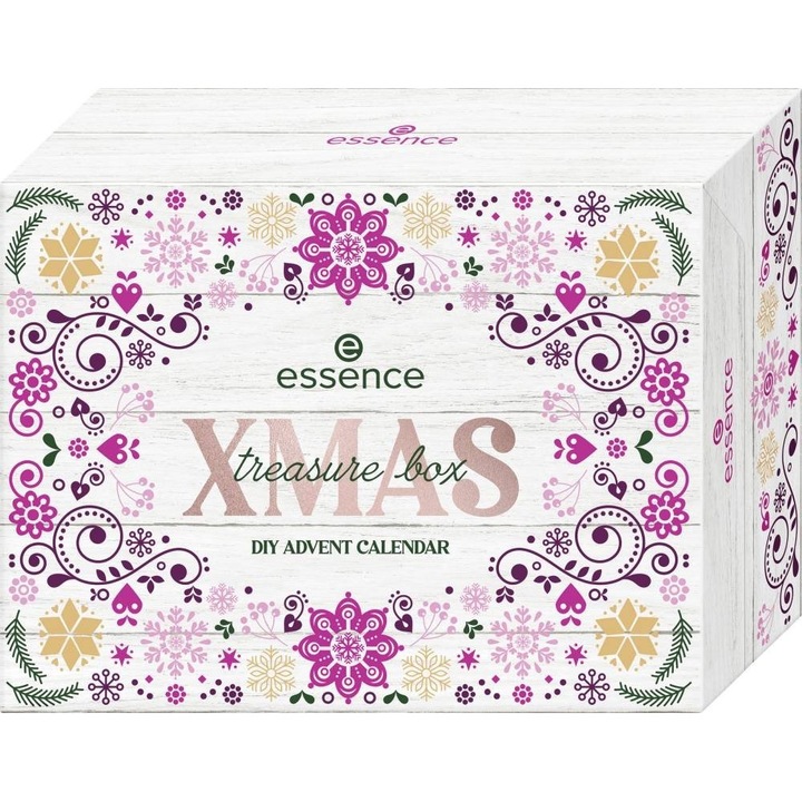 Set de Machiaj Essence Calendar de Advent 2025, 24 cosmetice, Multicolor