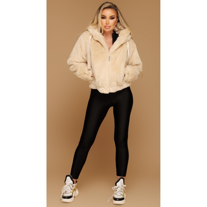 Дамска блуза бежова, L