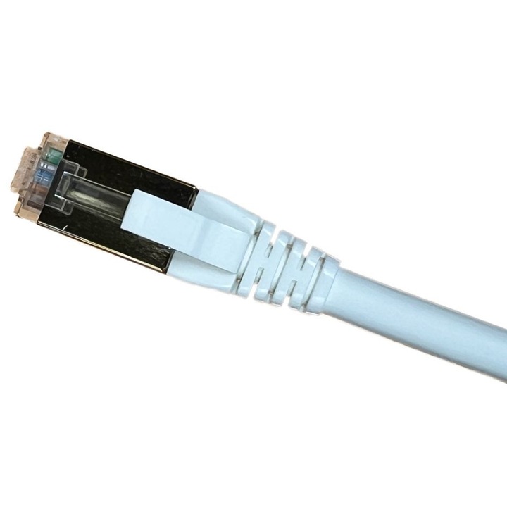 R&M CAT 6A patch kábel, 2m, fehér, UTP, RJ45