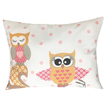 Perna, bufnite mari roz, 30x40cm Perna, bufnite mari roz, 30x40cm