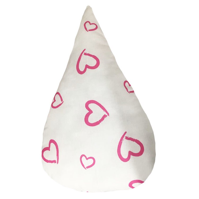 Perna, picatura mare, inimioare roz