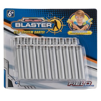 Set munitie de jucarie BLASTER 20 gloante din spuma Set munitie de jucarie BLASTER 20 gloante din spuma