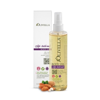 Ulei de corp antivergeturi Olivella®, 100% natural, fara parabeni, fara gluten, 250ml Ulei de corp antivergeturi Olivella®, 100% natural, fara parabeni, fara gluten, 250ml