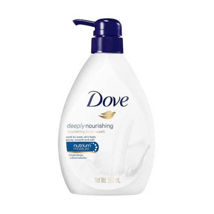 Душ гел Dove Deeply Nourishing с помпа 550 мл
