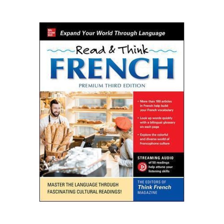 Read & Think French, Premium Third Edition - The Editors Of Think French! Magazine
