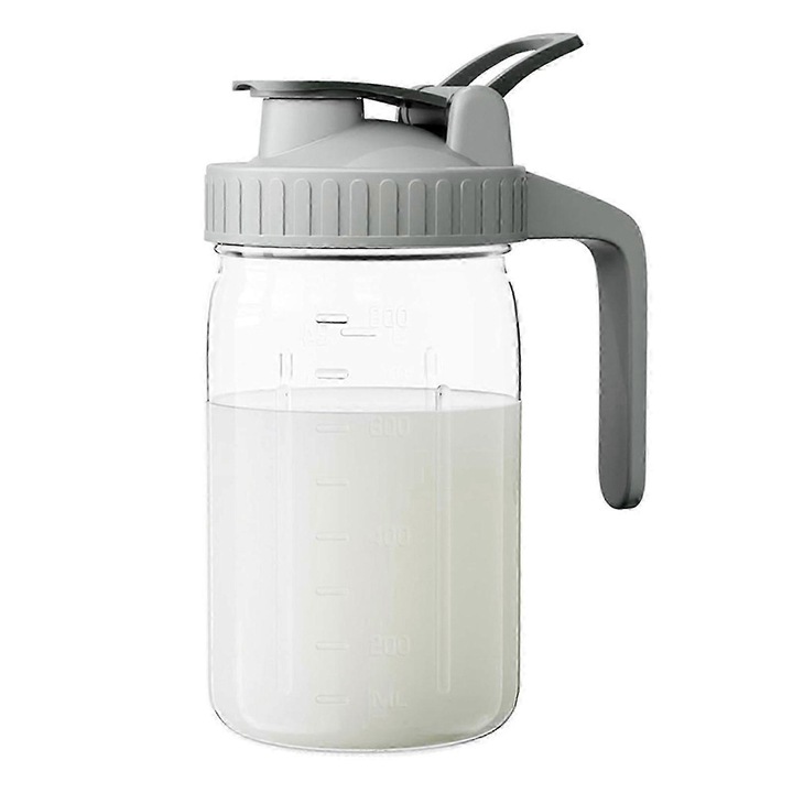 Бутилки с капак, 32oz, стъкло, ергономичен дизайн, за напитки, комплект