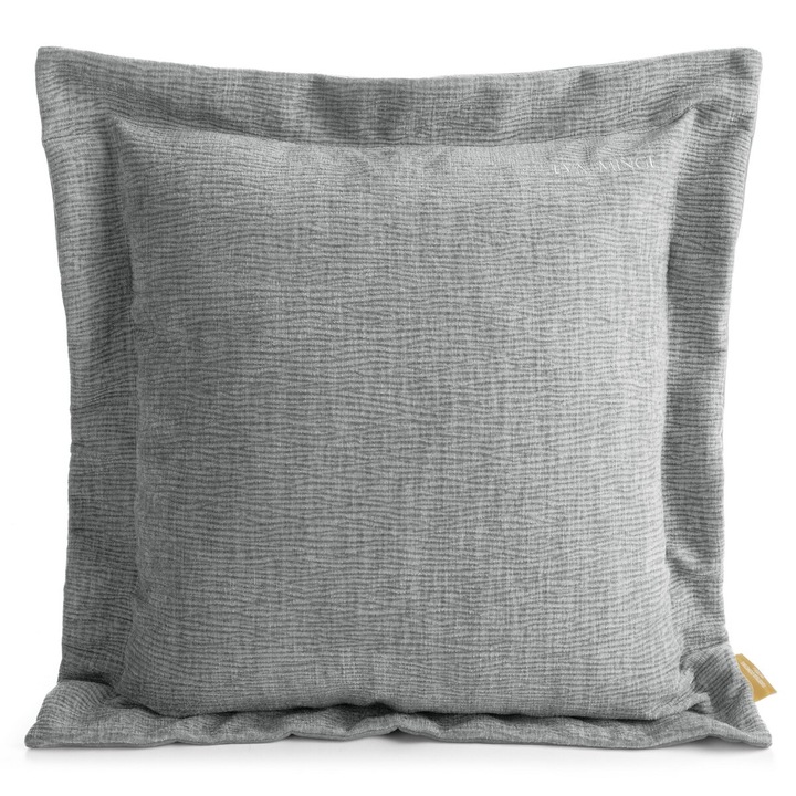 Fată de pernă decorativă, Eurofirany, Eva Minge, 55x55cm, gri deschis, materiale de calitate superioară
