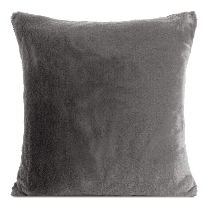 Fată de perna Eurofirany Nina, gri, poliester, 45x45cm