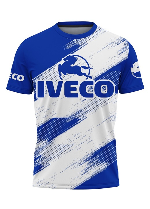 Férfi póló Iveco 119.38, rövid ujjú, többszínű