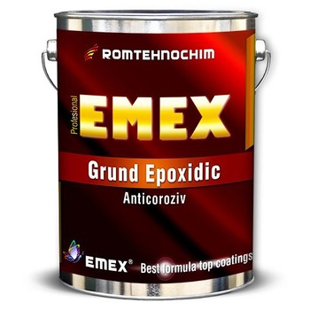 Grund Epoxidic Anticoroziv EMEX, Galben, Bidon 4 Kg, Intaritor inclus Grund Epoxidic Anticoroziv EMEX, Galben, Bidon 4 Kg, Intaritor inclus