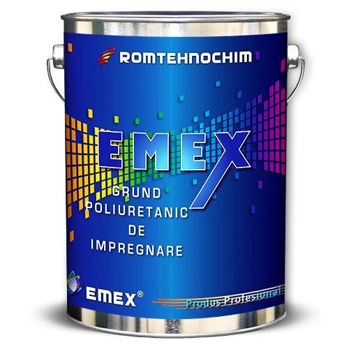 Grund Poliuretanic de Amorsare pentru Pardoseli EMEX, Incolor, Bidon 3 Kg