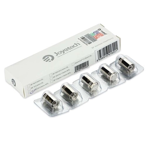 Set 5 Rezistente Joyetech ego AIO / egrip 316SS 15-28w 0.6 ohm