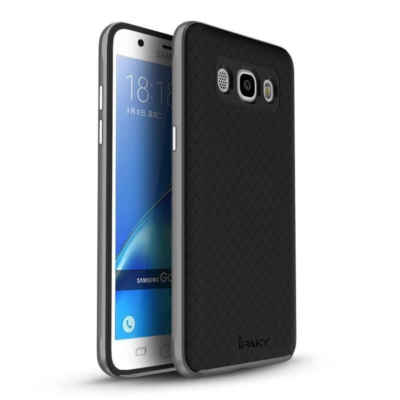 Husa Ipaky Bumblebee Neagru cu Gri Pentru Samsung Galaxy J5 J510 (2016)