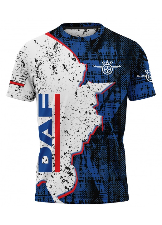 Férfi póló DAF 119.43, rövid ujjú, többszínű